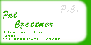pal czettner business card